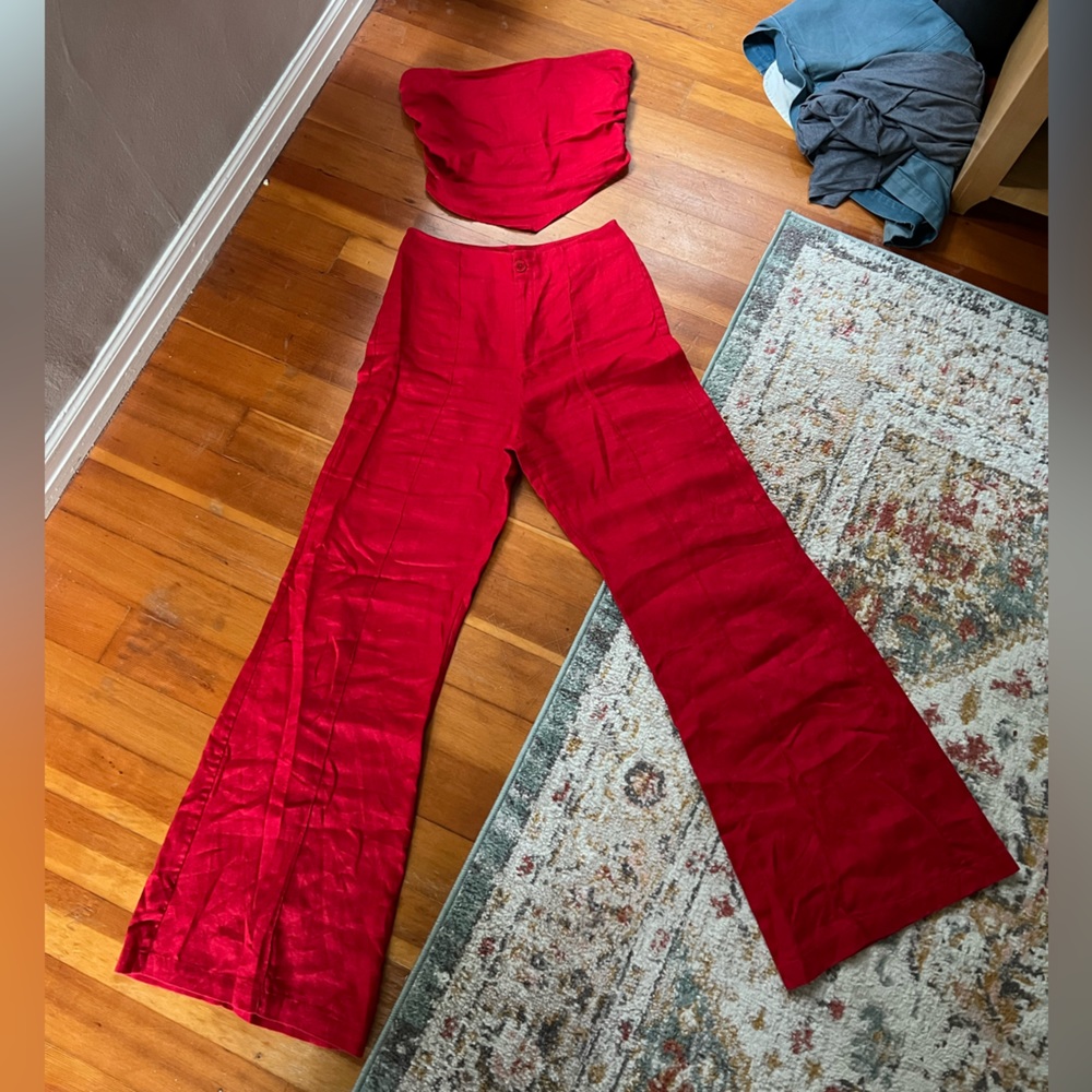 Reformation linen 2 piece